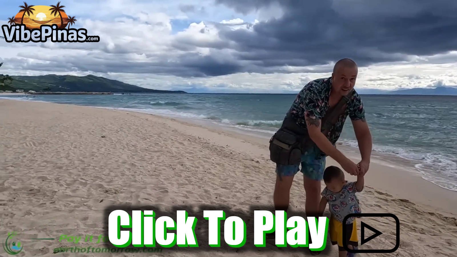 Family Day At Lambug Beach And We Hung Around With Some Fans