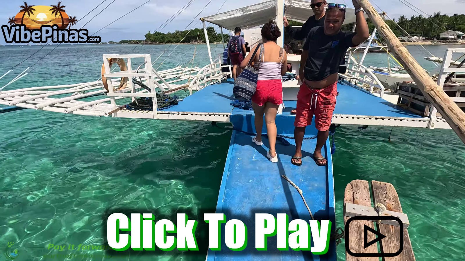 Going From Malapasqua To Bantayan Island