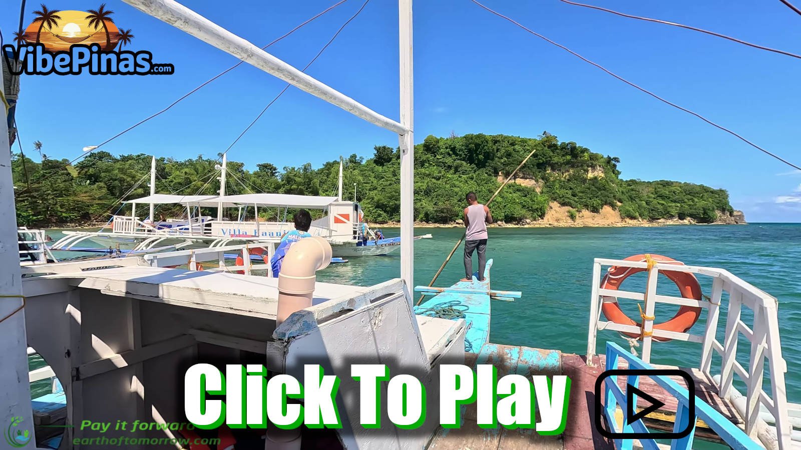 We Go To Malapasqua Island Outside Of Cebu